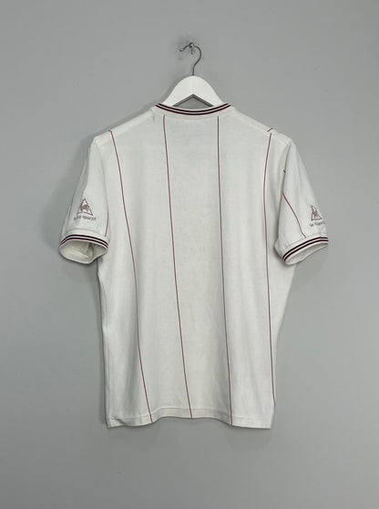 1981/83 ASTON VILLA *EUROPEAN CHAMPIONS* AWAY SHIRT (M) LE COQ