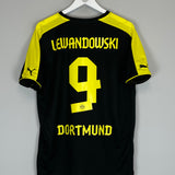 2013/14 DORTMUND LEWANDOWSKI #9 AWAY SHIRT (XL) PUMA