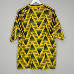 Shop 1991/93 ARSENAL AWAY SHIRT (XL) ADIDAS, classic football shirts, vintage football shirts & retro soccer jerseys at Cult Kits