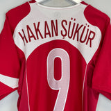 Shop 2004/06 TURKEY HAKAN SUKER #9 *BNWT* HOME SHIRT (L) NIKE, classic football shirts, vintage football shirts & retro soccer jerseys at Cult Kits