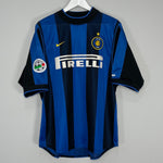 Shop 2000/01 INTER MILAN BAGGIO #10 HOME SHIRT (L) NIKE, classic football shirts, vintage football shirts & retro soccer jerseys at Cult Kits