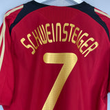 Shop 2008/09 GERMANY SCHWEINSTEIGER #7 AWAY SHIRT (L) ADIDAS, classic football shirts, vintage football shirts & retro soccer jerseys at Cult Kits
