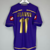 2009/10 FIORENTINA GILARDINO #11 HOME SHIRT (L) LOTTO