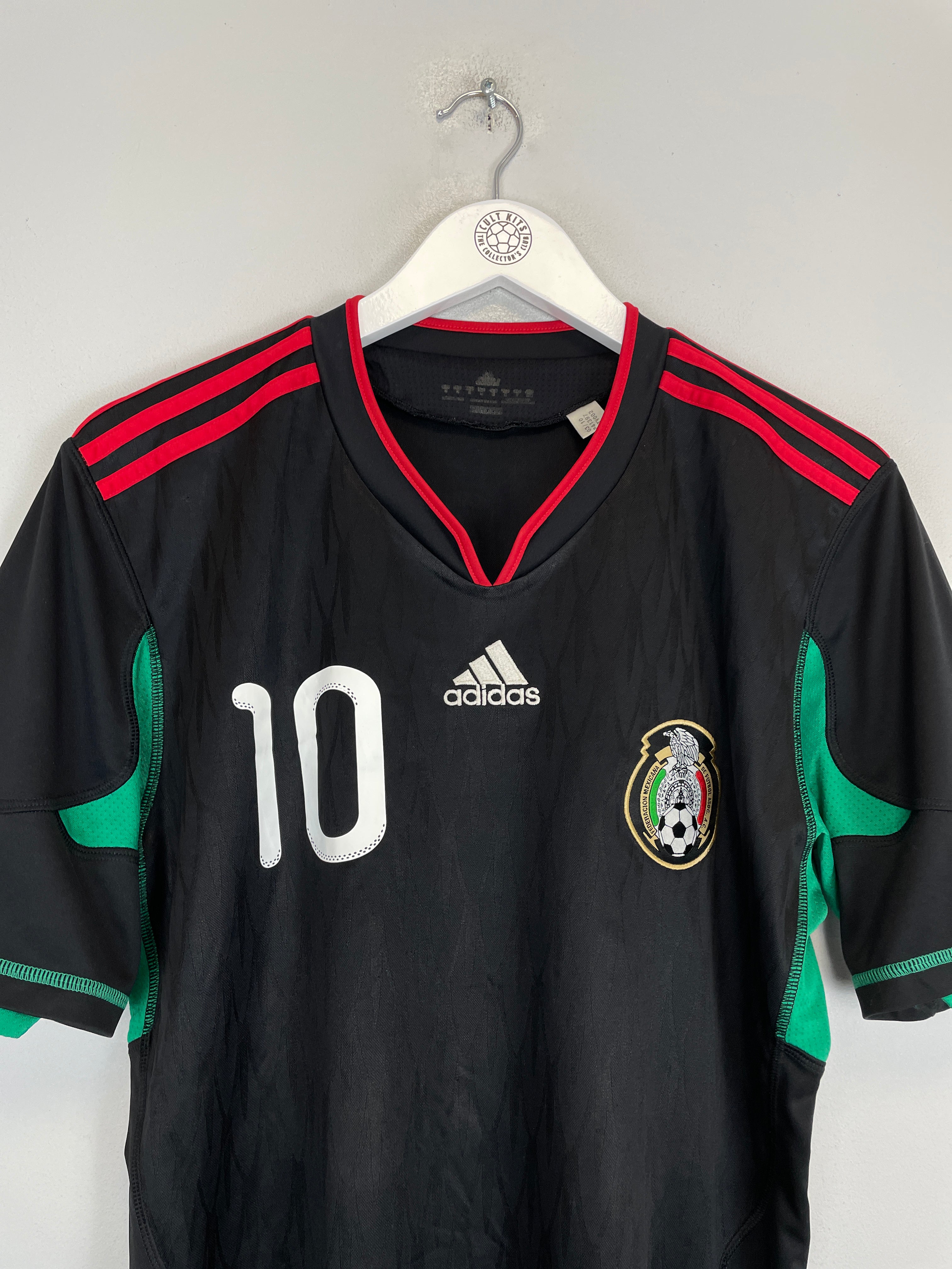 Shop 2010/11 MEXICO C.BLANCO #10 AWAY SHIRT (M) ADIDAS, classic football shirts, vintage football shirts & retro soccer jerseys at Cult Kits