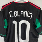 Shop 2010/11 MEXICO C.BLANCO #10 AWAY SHIRT (M) ADIDAS, classic football shirts, vintage football shirts & retro soccer jerseys at Cult Kits