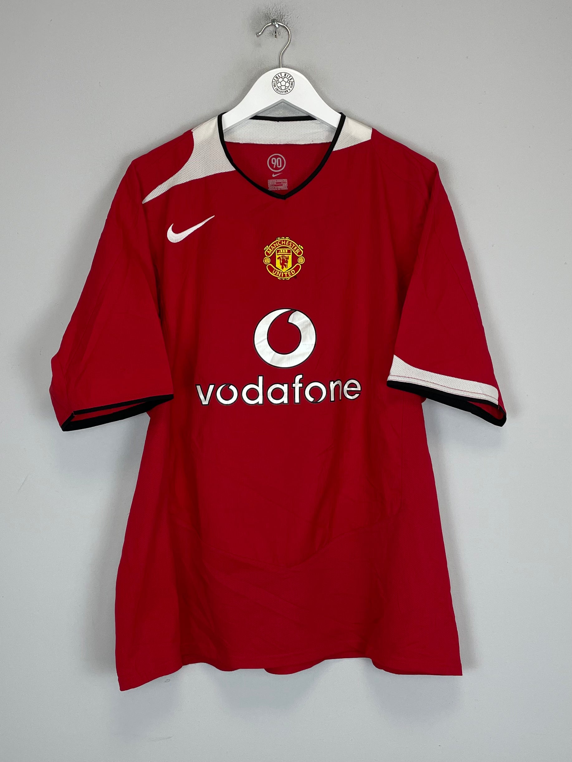 Shop 2004/05 MANCHESTER UNITED RONALDO #7 HOME SHIRT (XXL) NIKE, classic football shirts, vintage football shirts & retro soccer jerseys at Cult Kits