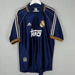 Shop 1998/99 REAL MADRID RAUL #7 THIRD SHIRT (L) ADIDAS, classic football shirts, vintage football shirts & retro soccer jerseys at Cult Kits