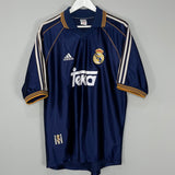 Shop 1998/99 REAL MADRID RAUL #7 THIRD SHIRT (L) ADIDAS, classic football shirts, vintage football shirts & retro soccer jerseys at Cult Kits