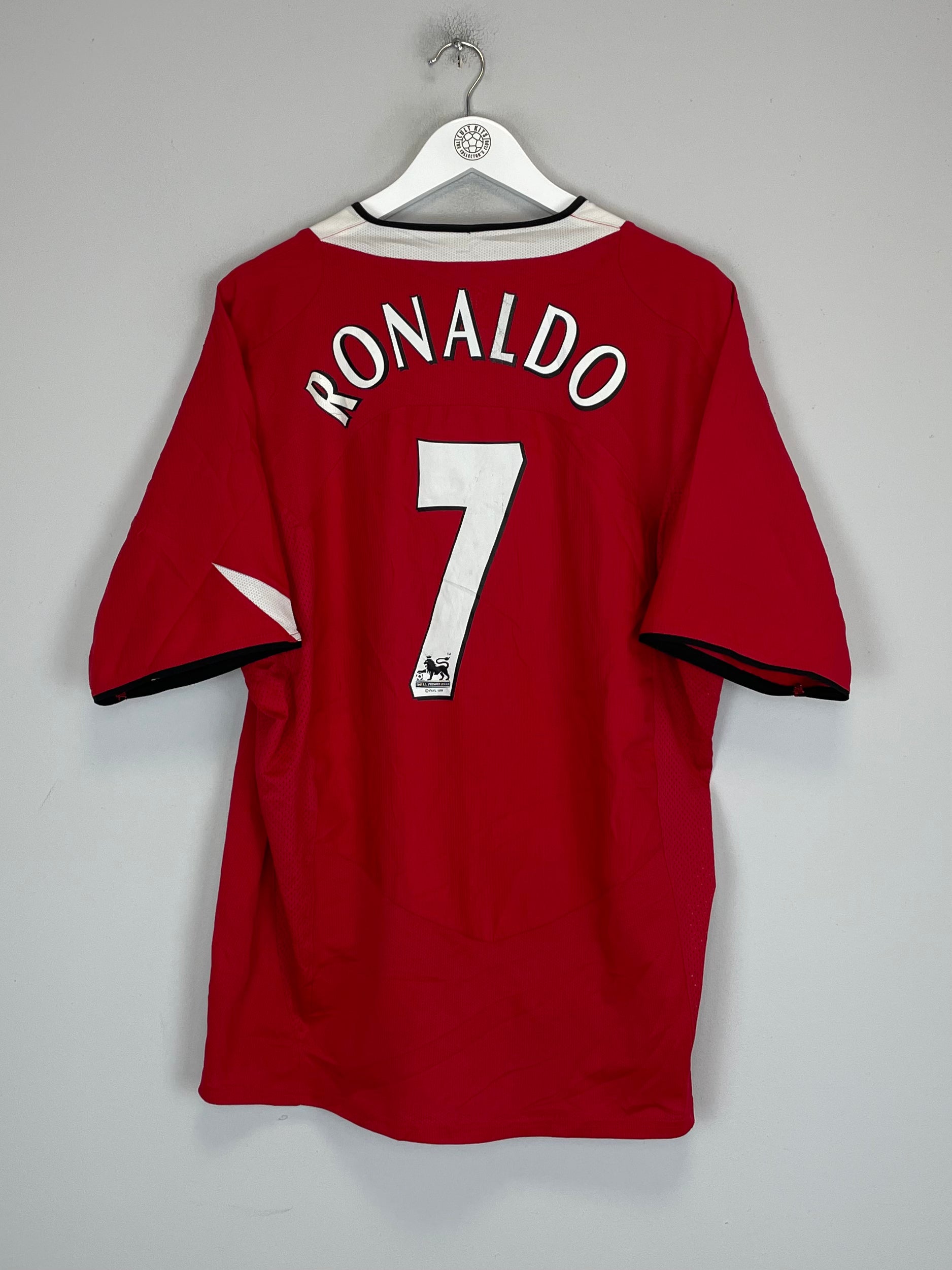 Shop 2004/05 MANCHESTER UNITED RONALDO #7 HOME SHIRT (XXL) NIKE, classic football shirts, vintage football shirts & retro soccer jerseys at Cult Kits