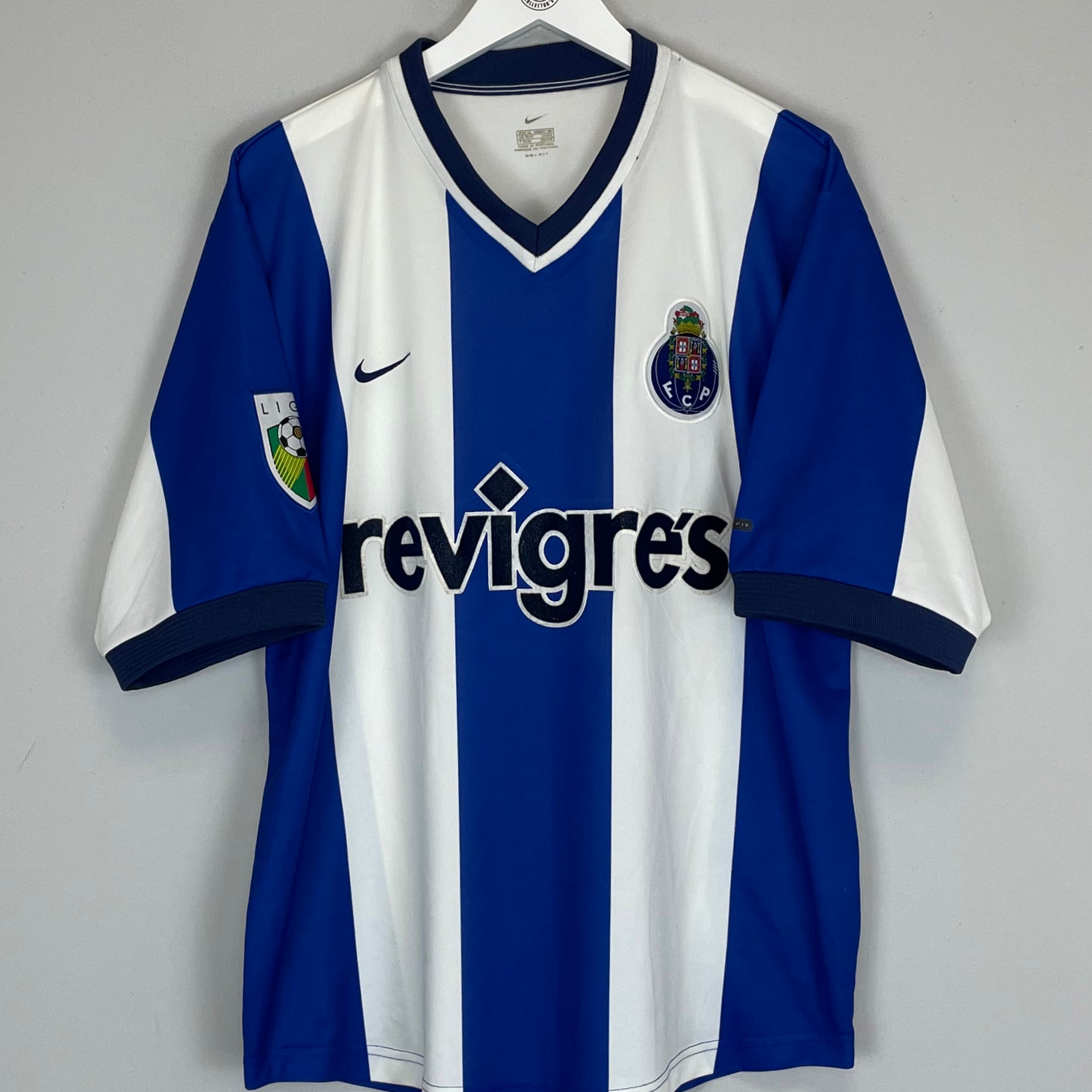 Shop 2000/01 PORTO HOME SHIRT (XL) NIKE, classic football shirts, vintage football shirts & retro soccer jerseys at Cult Kits