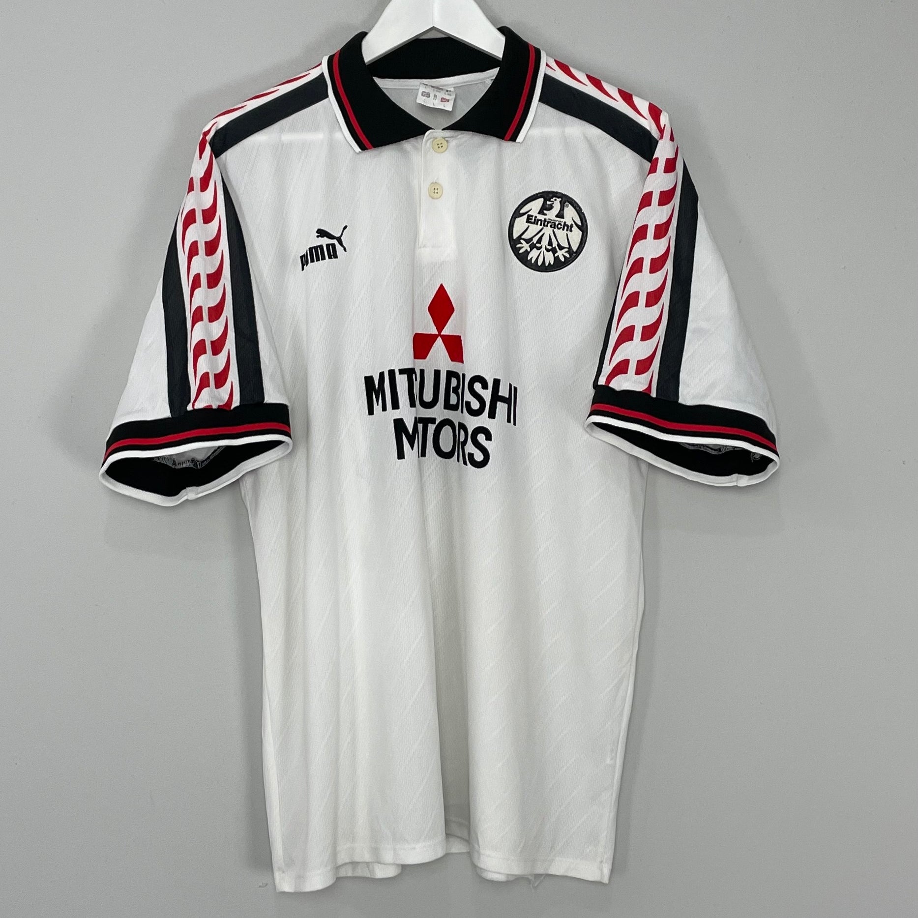 Shop 1996/98 EINTRACHT FRANKFURT #10 AWAY SHIRT (L) PUMA, classic football shirts, vintage football shirts & retro soccer jerseys at Cult Kits