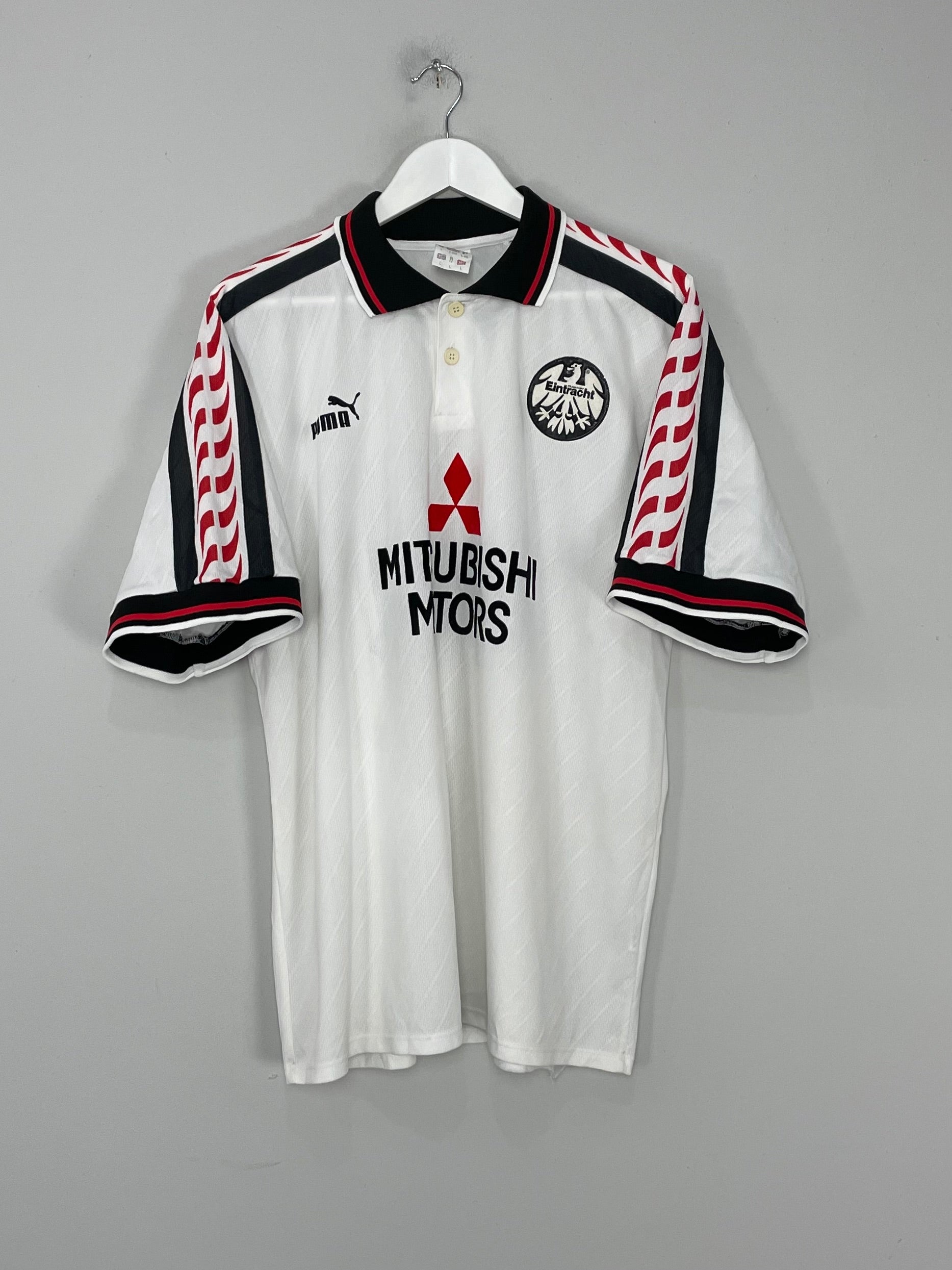 Shop 1996/98 EINTRACHT FRANKFURT #10 AWAY SHIRT (L) PUMA, classic football shirts, vintage football shirts & retro soccer jerseys at Cult Kits