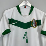 Shop 2006/07 MEXICO R.MARQUEZ #4 AWAY SHIRT (M) NIKE, classic football shirts, vintage football shirts & retro soccer jerseys at Cult Kits