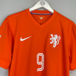 Shop 2014/15 NETHERLANDS V.PERSIE #9 HOME SHIRT (M) NIKE, classic football shirts, vintage football shirts & retro soccer jerseys at Cult Kits