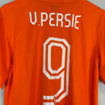 Shop 2014/15 NETHERLANDS V.PERSIE #9 HOME SHIRT (M) NIKE, classic football shirts, vintage football shirts & retro soccer jerseys at Cult Kits