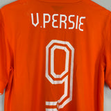 Shop 2014/15 NETHERLANDS V.PERSIE #9 HOME SHIRT (M) NIKE, classic football shirts, vintage football shirts & retro soccer jerseys at Cult Kits