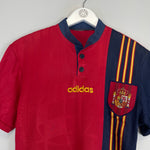 Shop 1996/98 SPAIN HOME SHIRT (S) ADIDAS, classic football shirts, vintage football shirts & retro soccer jerseys at Cult Kits