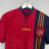 Shop 1996/98 SPAIN HOME SHIRT (S) ADIDAS, classic football shirts, vintage football shirts & retro soccer jerseys at Cult Kits