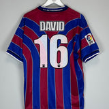 1998/99 EXTREMADURA DAVID #16 *MATCH ISSUE* HOME SHIRT (M) KELME