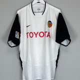 2003/04 VALENCIA AIMAR #21 HOME SHIRT (XL) NIKE