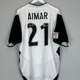 2003/04 VALENCIA AIMAR #21 HOME SHIRT (XL) NIKE
