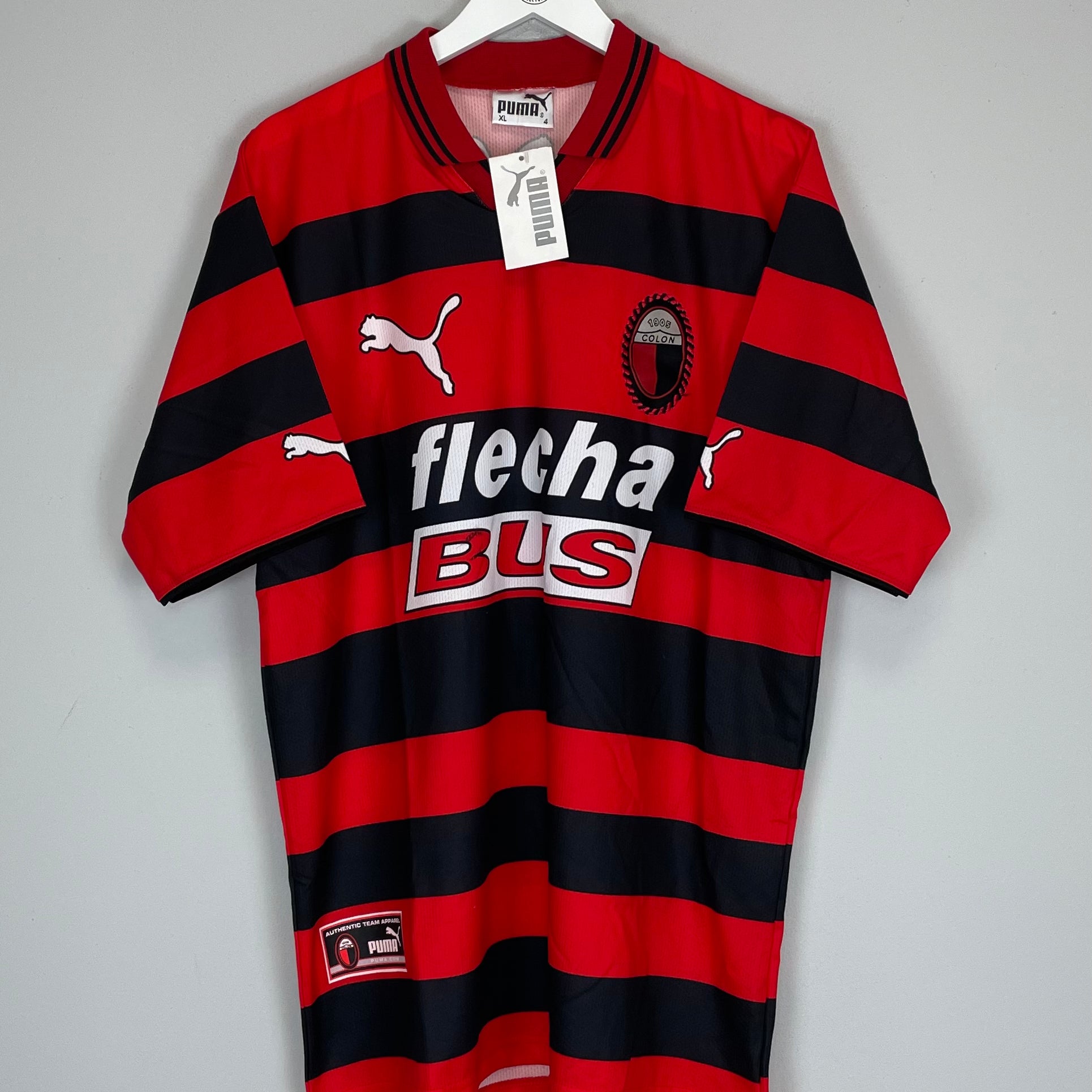 Shop 2003/04 COLON DE SANTA FE *BNWT* THIRD SHIRT (XL) PUMA, classic football shirts, vintage football shirts & retro soccer jerseys at Cult Kits