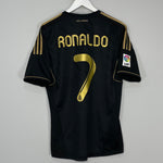 Shop 2011/12 REAL MADRID RONALDO #7 AWAY SHIRT (M) ADIDAS, classic football shirts, vintage football shirts & retro soccer jerseys at Cult Kits