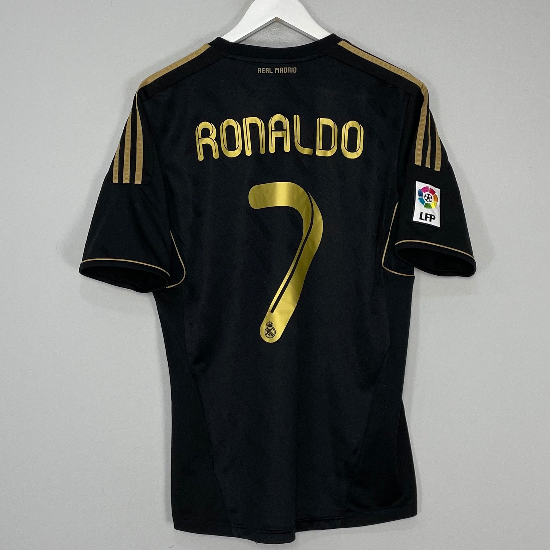 Shop 2011/12 REAL MADRID RONALDO #7 AWAY SHIRT (M) ADIDAS, classic football shirts, vintage football shirts & retro soccer jerseys at Cult Kits