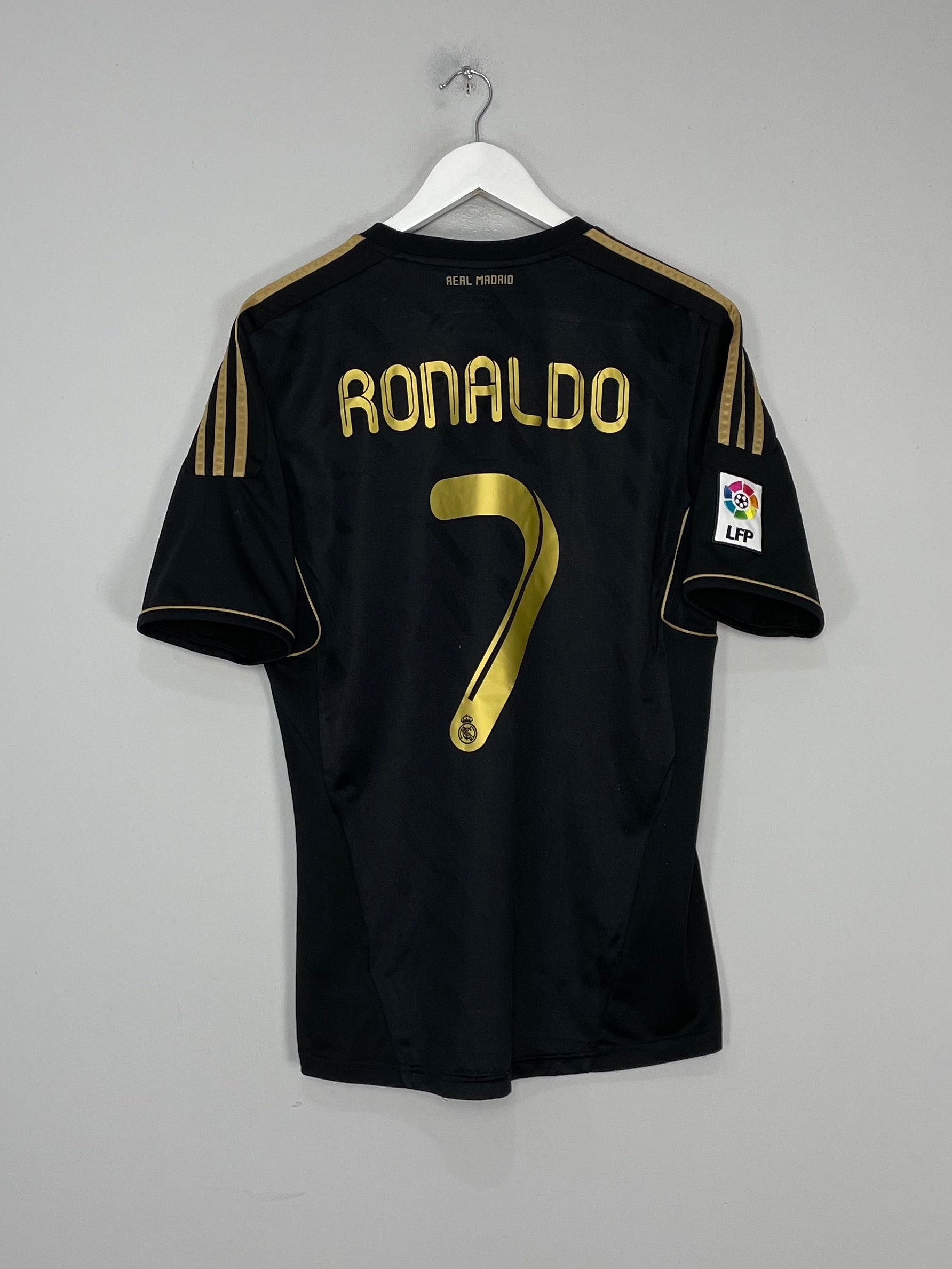 Shop 2011/12 REAL MADRID RONALDO #7 AWAY SHIRT (M) ADIDAS, classic football shirts, vintage football shirts & retro soccer jerseys at Cult Kits