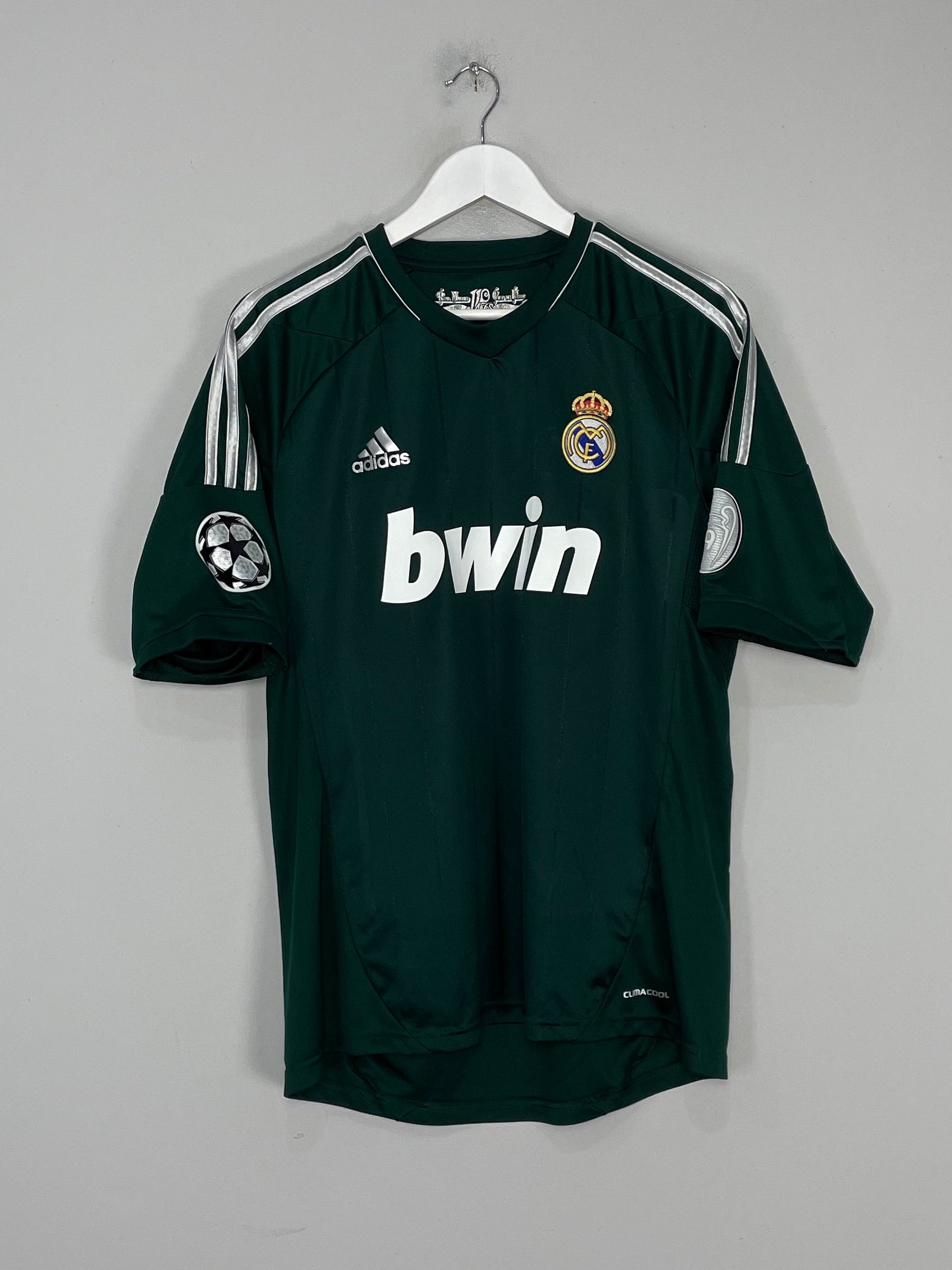 Shop 2012/13 REAL MADRID ALONSO #14 C/L THIRD SHIRT (L) ADIDAS, classic football shirts, vintage football shirts & retro soccer jerseys at Cult Kits