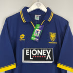 Shop 1996/97 WIMBLEDON JONES #4 *BNWT* HOME SHIRT (XL) LOTTO, classic football shirts, vintage football shirts & retro soccer jerseys at Cult Kits