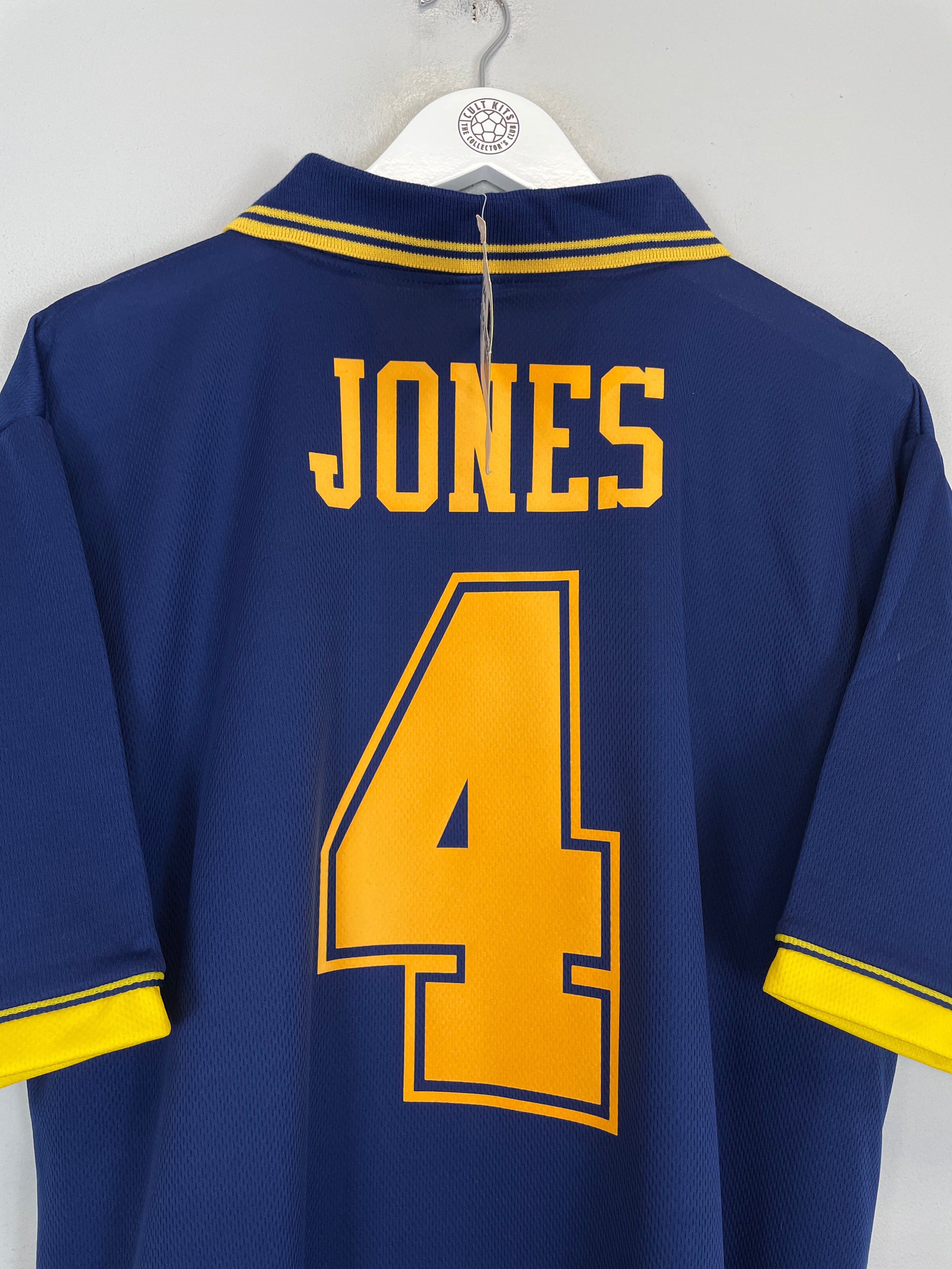 Shop 1996/97 WIMBLEDON JONES #4 *BNWT* HOME SHIRT (XL) LOTTO, classic football shirts, vintage football shirts & retro soccer jerseys at Cult Kits