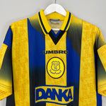 Shop 1996/98 EVERTON AWAY SHIRT (L) UMBRO, classic football shirts, vintage football shirts & retro soccer jerseys at Cult Kits