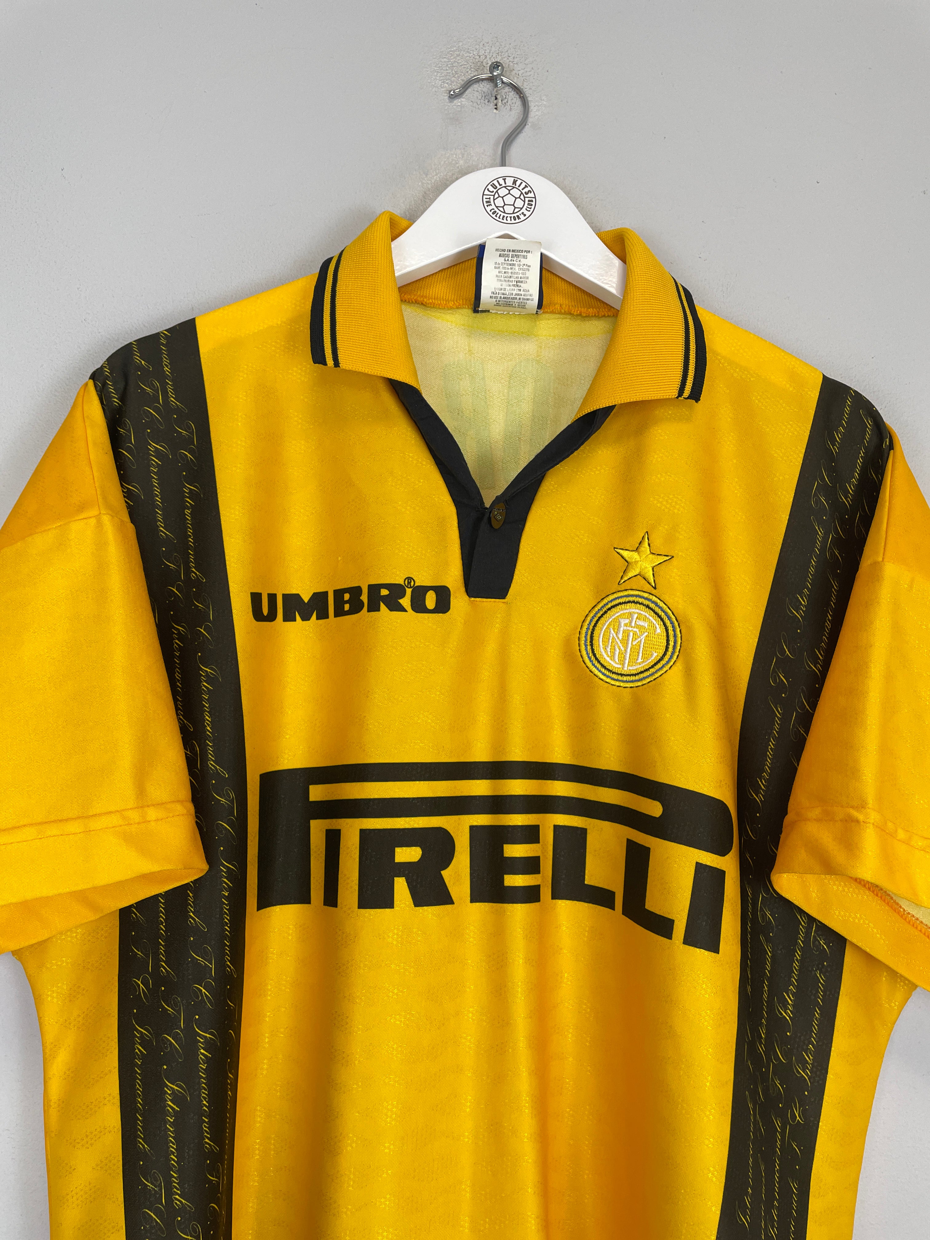 1996/97 INTER MILAN ZAMORANO #9 THIRD SHIRT (L) UMBRO – Cult Kits 1996/97 INTER MILAN ZAMORANO #9 THIRD SHIRT (L) UMBRO – Cult Kits