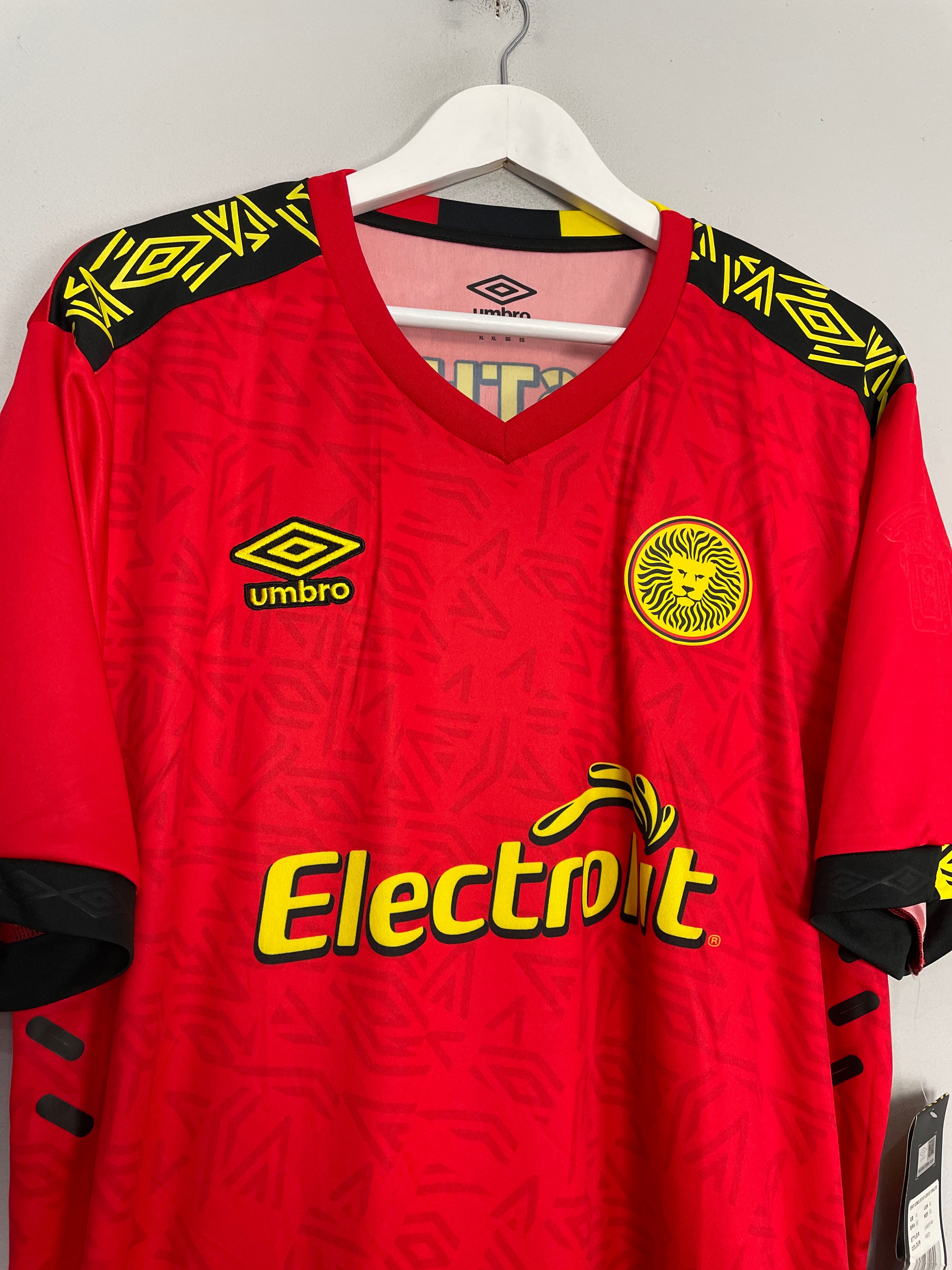 Shop 2020/21 LEONES NEGROS *BNWT* AWAY SHIRT (XL) UMBRO, classic football shirts, vintage football shirts & retro soccer jerseys at Cult Kits
