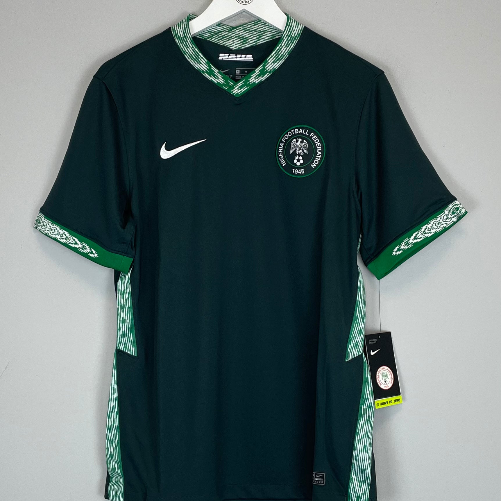 Shop 2020/21 NIGERIA *BNWT* AWAY SHIRT (M) NIKE, classic football shirts, vintage football shirts & retro soccer jerseys at Cult Kits