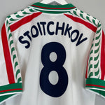 Shop 1996/98 BULGARIA STOITCHKOV #8 *BNWT* HOME SHIRT (L) PUMA, classic football shirts, vintage football shirts & retro soccer jerseys at Cult Kits
