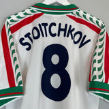 Shop 1996/98 BULGARIA STOITCHKOV #8 *BNWT* HOME SHIRT (L) PUMA, classic football shirts, vintage football shirts & retro soccer jerseys at Cult Kits