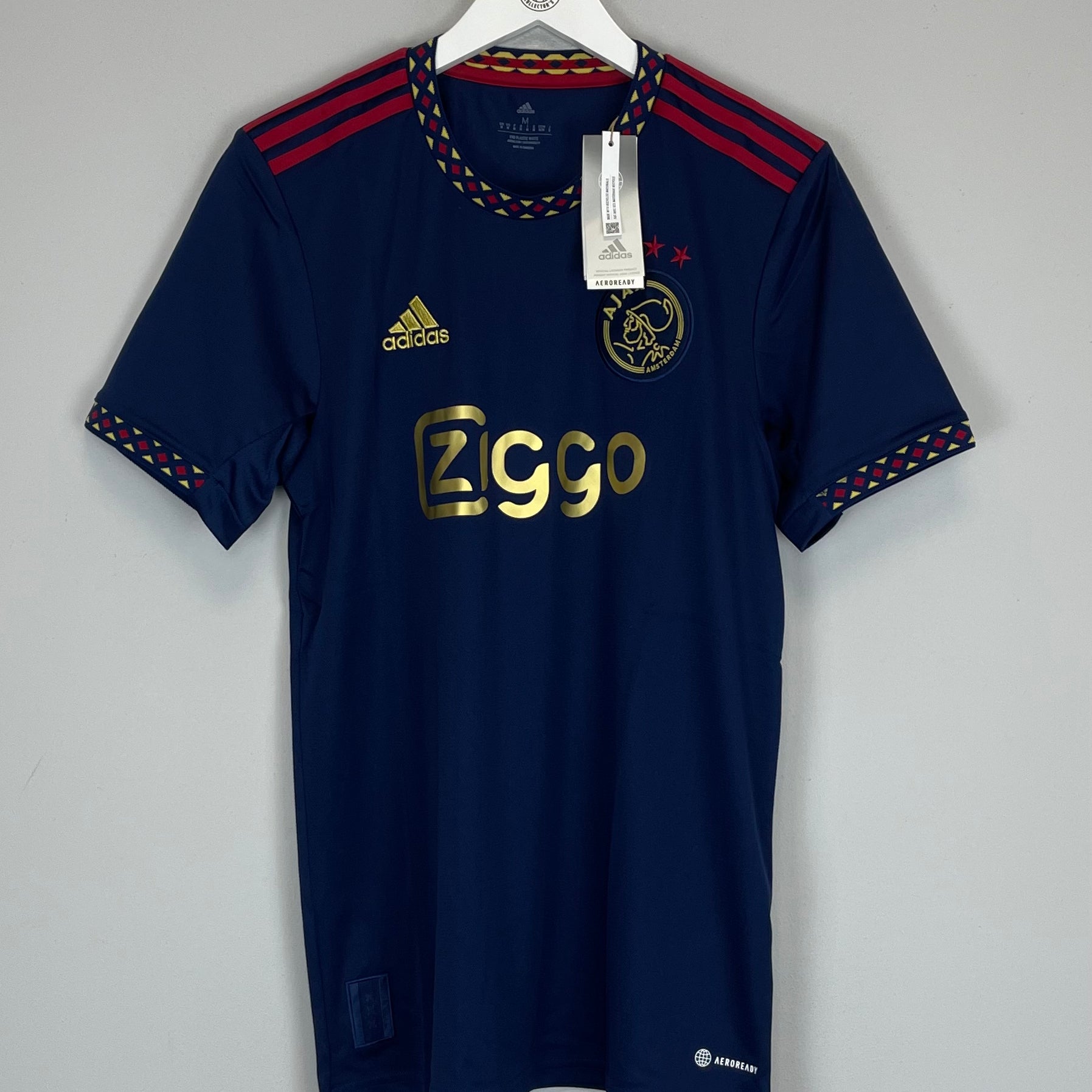 Shop 2022/23 AJAX *BNWT* AWAY SHIRT (M) ADIDAS, classic football shirts, vintage football shirts & retro soccer jerseys at Cult Kits