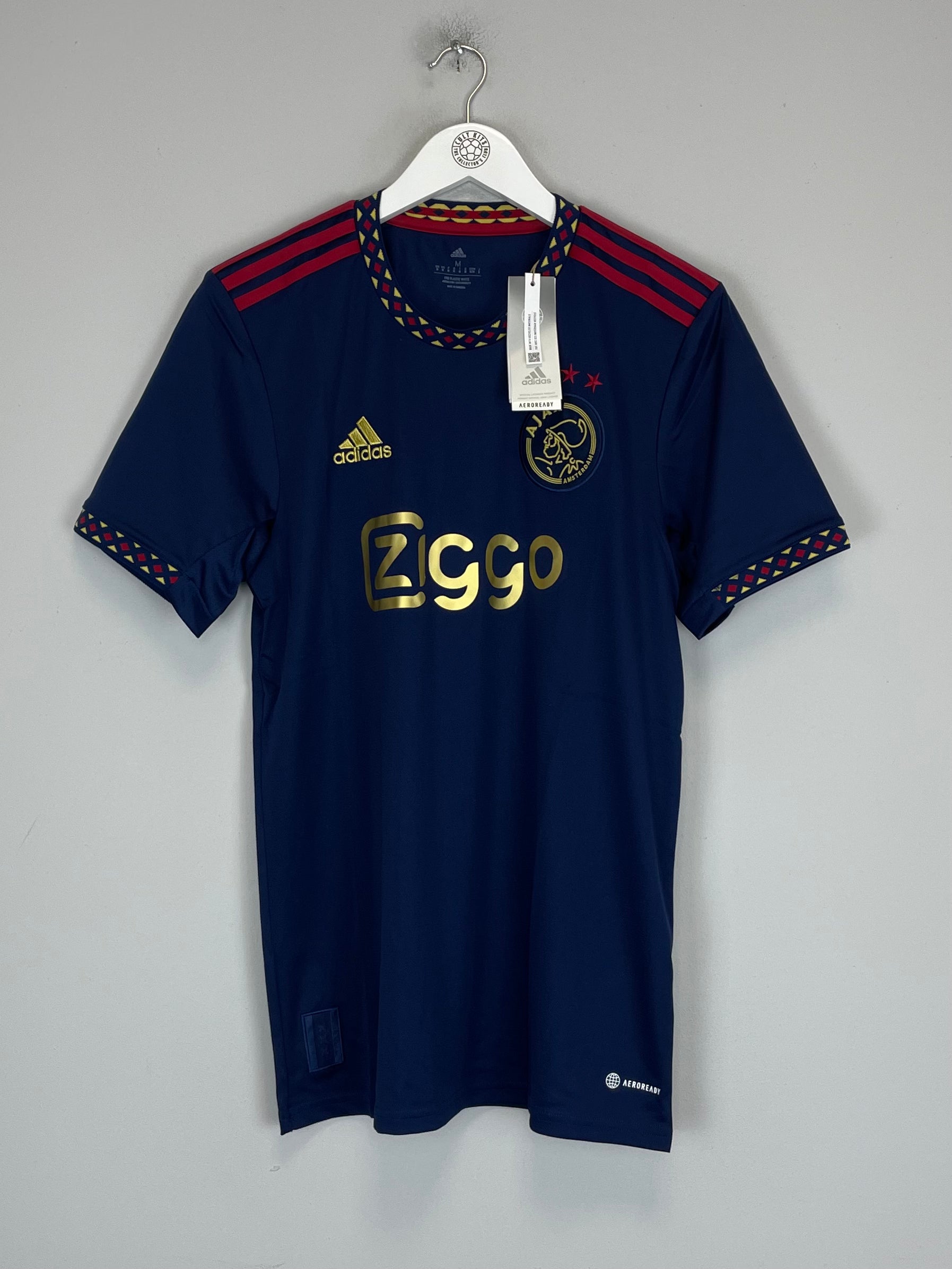 Shop 2022/23 AJAX *BNWT* AWAY SHIRT (M) ADIDAS, classic football shirts, vintage football shirts & retro soccer jerseys at Cult Kits