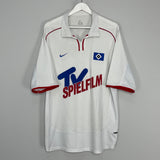 Shop 2001/02 HAMBURG HOME SHIRT (XL) NIKE, classic football shirts, vintage football shirts & retro soccer jerseys at Cult Kits