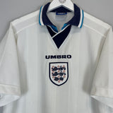 1995/97 ENGLAND HOME SHIRT (XL) UMBRO