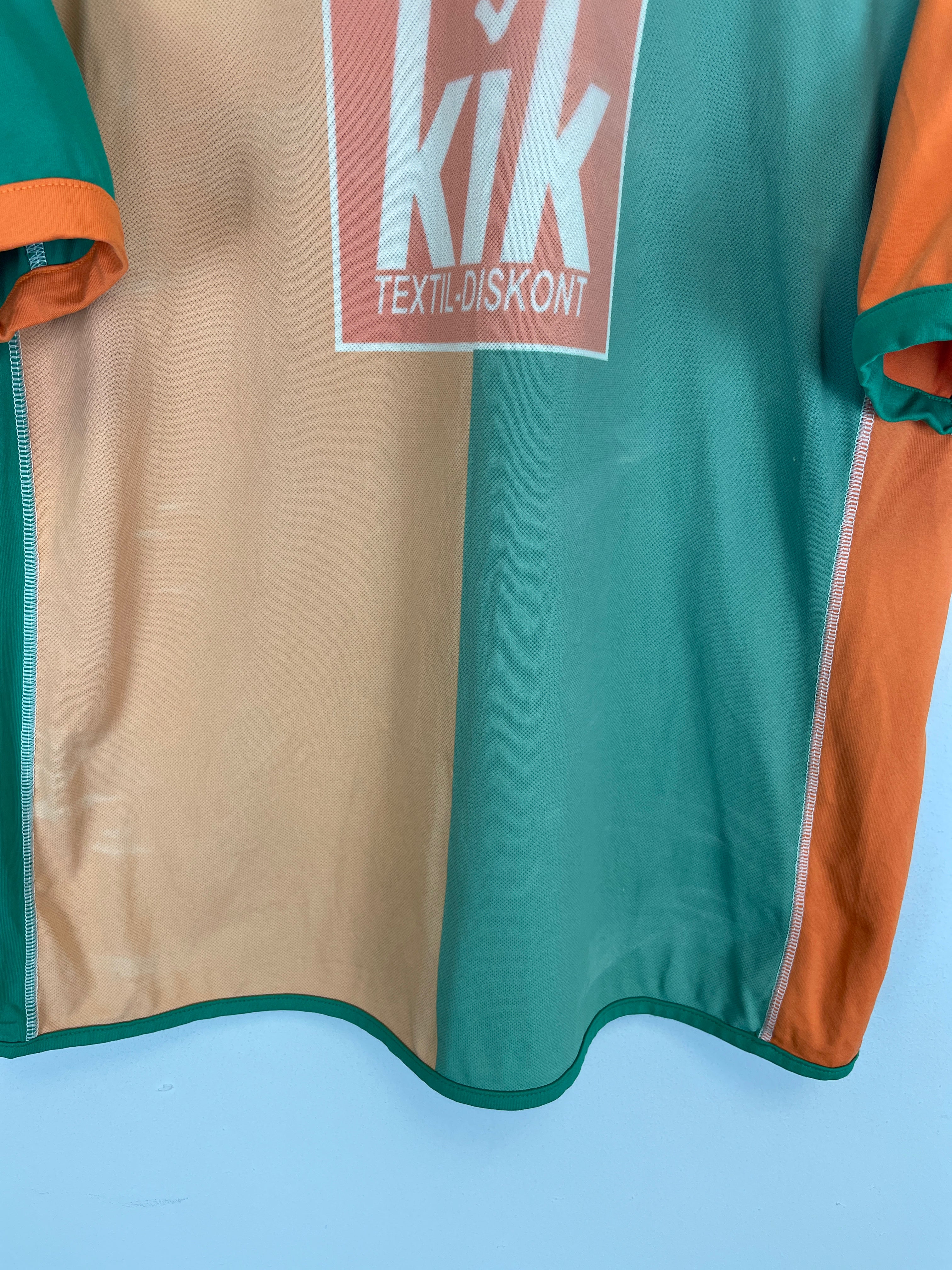 Shop 2005/06 WERDER BREMEN AWAY SHIRT (XXL) KAPPA, classic football shirts, vintage football shirts & retro soccer jerseys at Cult Kits