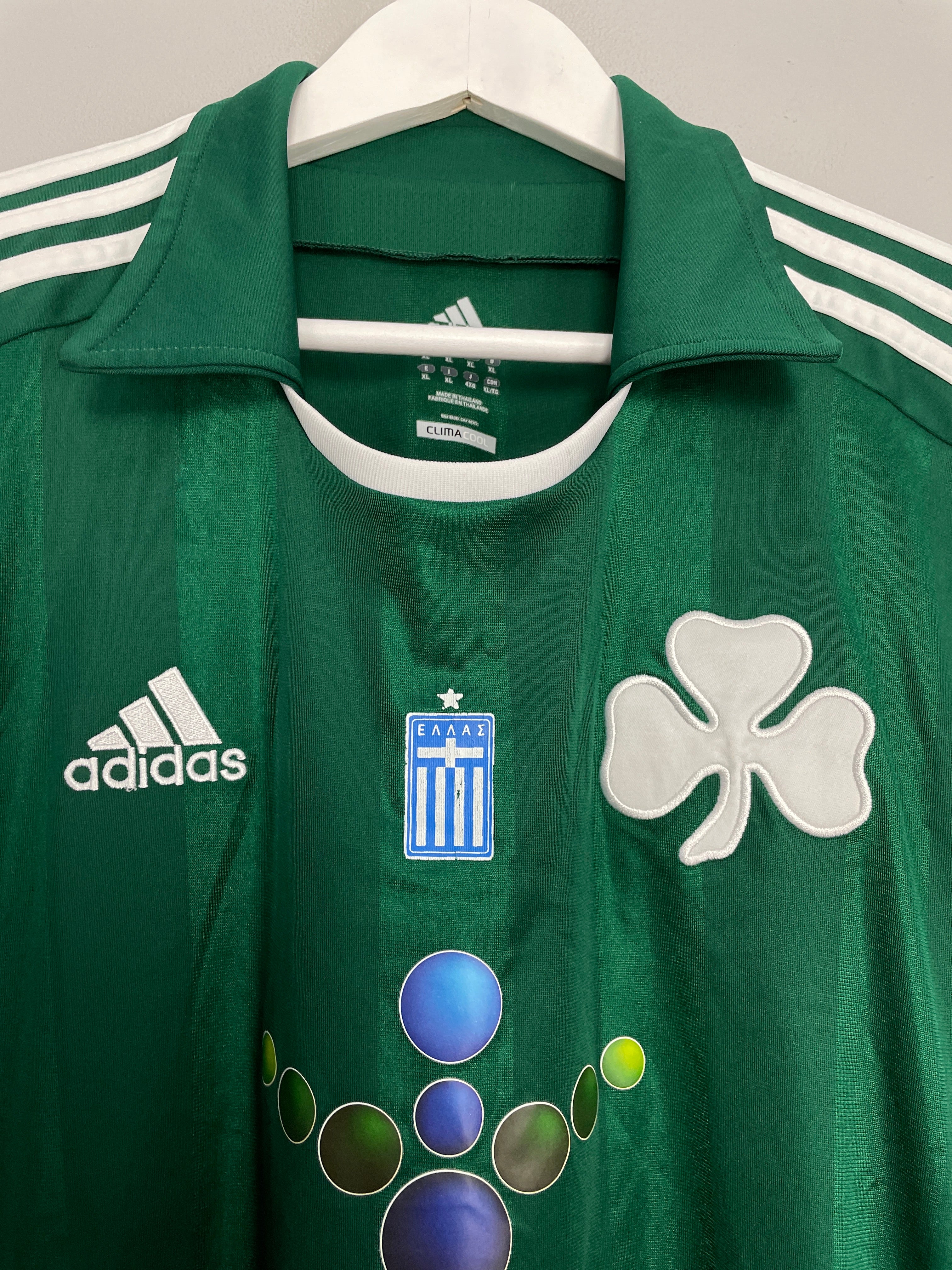 Shop 2012/13 PANATHINAIKOS HOME SHIRT (XL) ADIDAS, classic football shirts, vintage football shirts & retro soccer jerseys at Cult Kits
