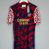 2021/22 ARSENAL X ADIDAS BY STELLA MCCARTNEY *BNWT* PRE MATCH SHIRT (L)