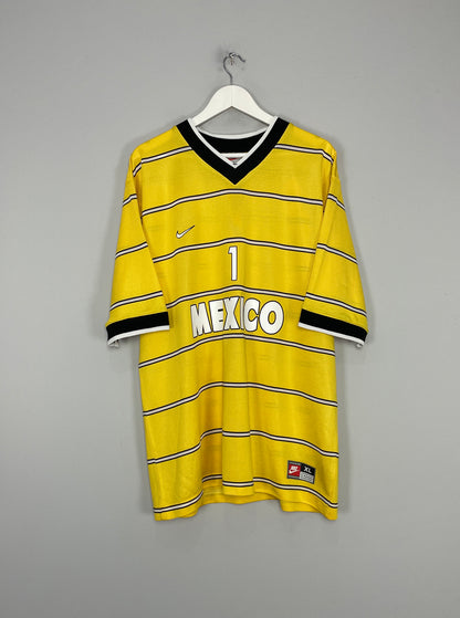 1999/00 MEXICO CAMPOS #1 GK SHIRT (XL) NIKE