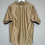 Shop 2001/02 BARCELONA AWAY SHIRT (M) NIKE, classic football shirts, vintage football shirts & retro soccer jerseys at Cult Kits