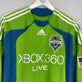 Shop 2009/10 SEATTLE SOUNDERS *PLAYER ISSUE* L/S HOME SHIRT (XL) ADIDAS, classic football shirts, vintage football shirts & retro soccer jerseys at Cult Kits