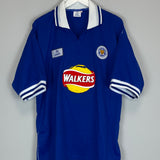 1999/00 LEICESTER CITY HESKEY #9 *MINT* HOME SHIRT (XL) FOX LEISURE