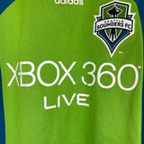 Shop 2009/10 SEATTLE SOUNDERS *PLAYER ISSUE* L/S HOME SHIRT (XL) ADIDAS, classic football shirts, vintage football shirts & retro soccer jerseys at Cult Kits
